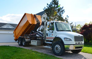 20 yard roll-off container from Grand Rapids Dumpster Rental