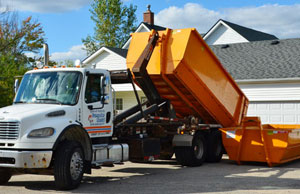 15 yard container from Grand Rapids Dumpster Rental